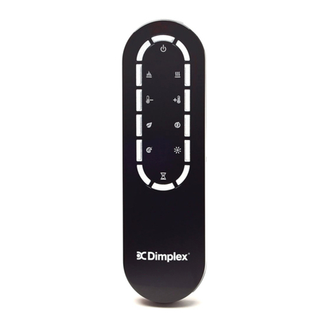 Dimplex Multi-function Remote Control User manual