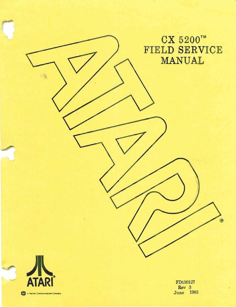 Atari CX Field service manual
