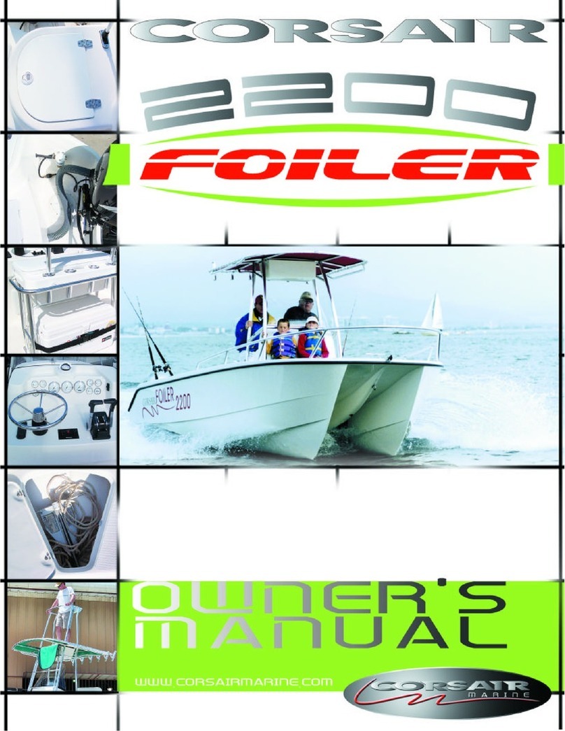 Corsair 2200 Foiler owner's manual