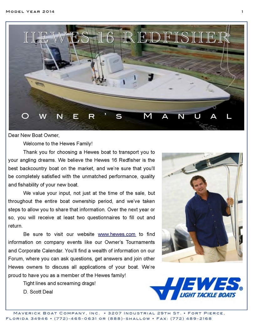 Hewes Hewes 16 Redfisher owner's manual