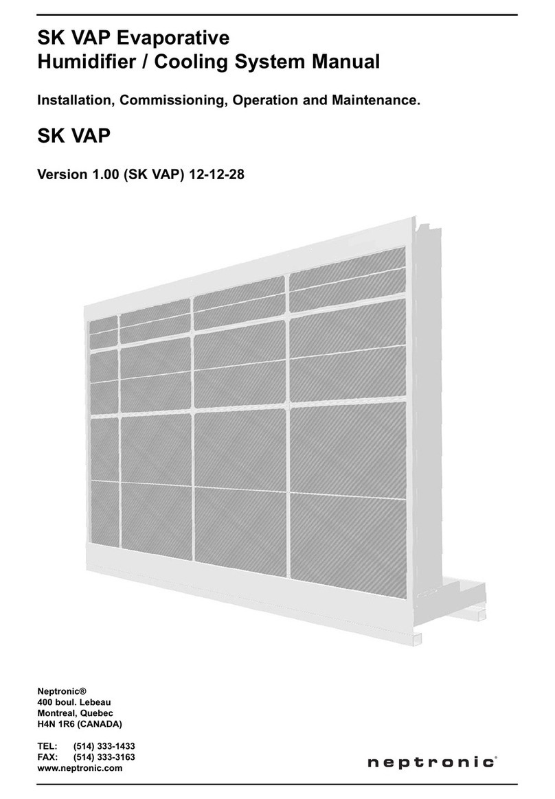 Neptronic SK VAP User manual