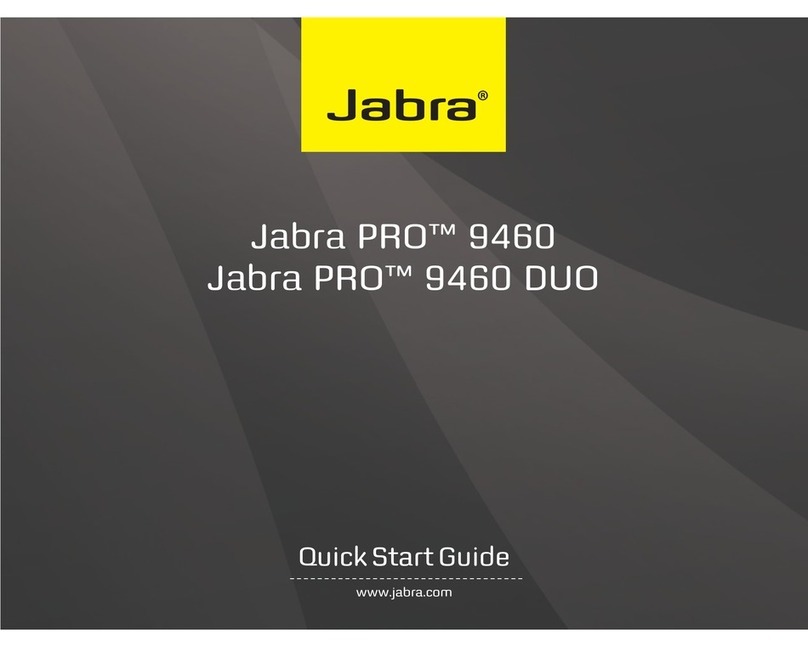 Jabra PRO 9460 Duo User manual