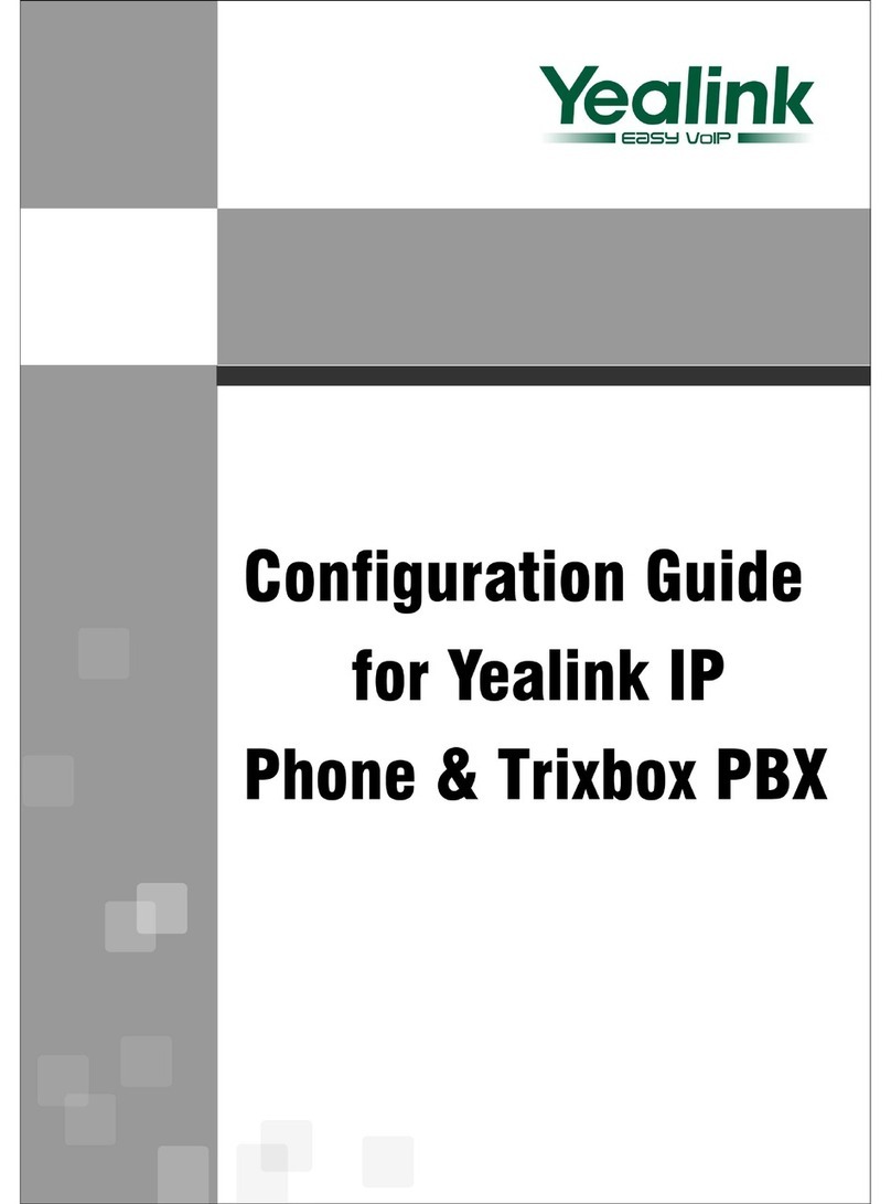 Yealink IP Phone User manual