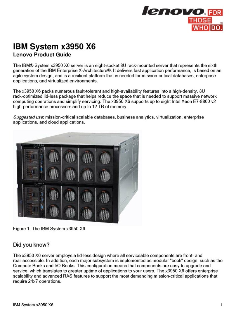 IBM System x3950 X6 User manual