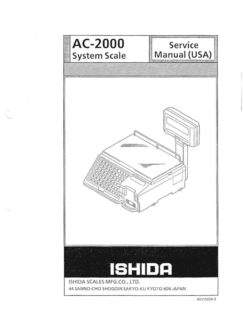 ISHIDA AC-2000 Service manual