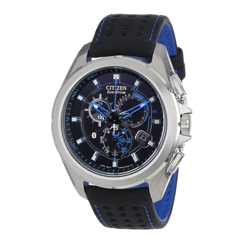 Citizen W760 User manual