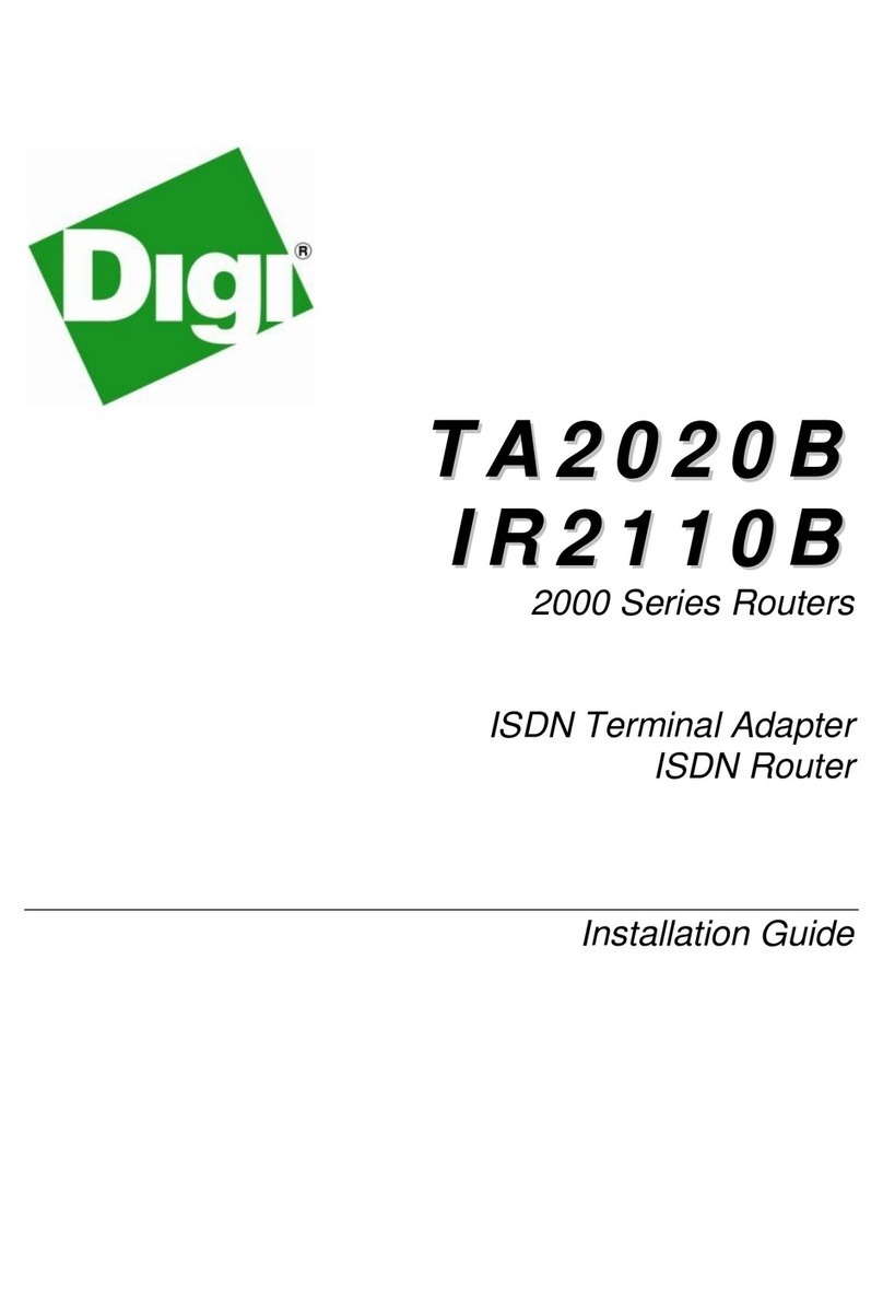 Digi TA2020B User manual