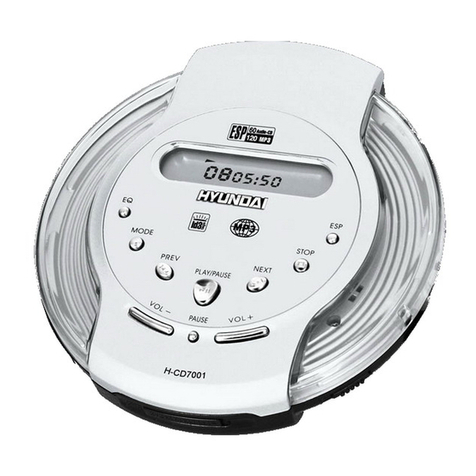 Hyundai H- CD7001 User manual