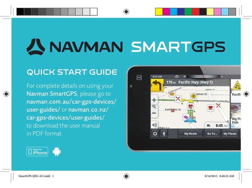 Navman SmartGPS User manual Navman SmartGPS User manual
