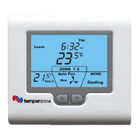 TemperZone TZT-701 Installer manual