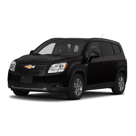 Chevrolet Orlando 2012 owner's manual