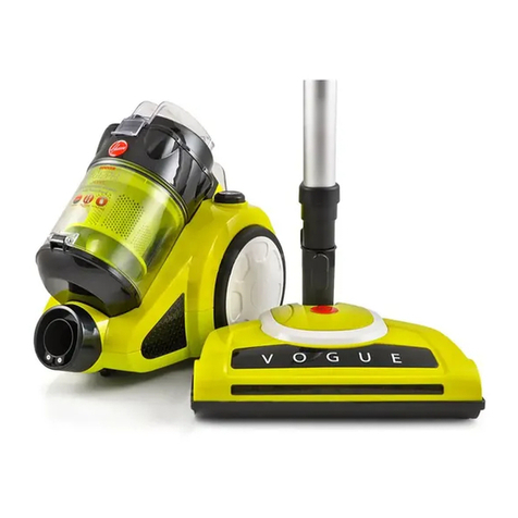 Hoover 5012PH VOGUE Instruction book