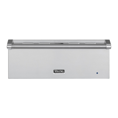 Viking Built-In Electric Warming Drawers Quick reference guide Viking Built-In Electric Warming Drawers Quick reference guide
