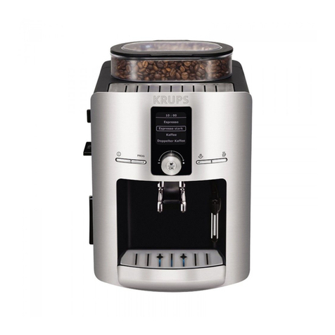 Krups ESPRESSERIA AUTOMATIC PREMIUM User manual