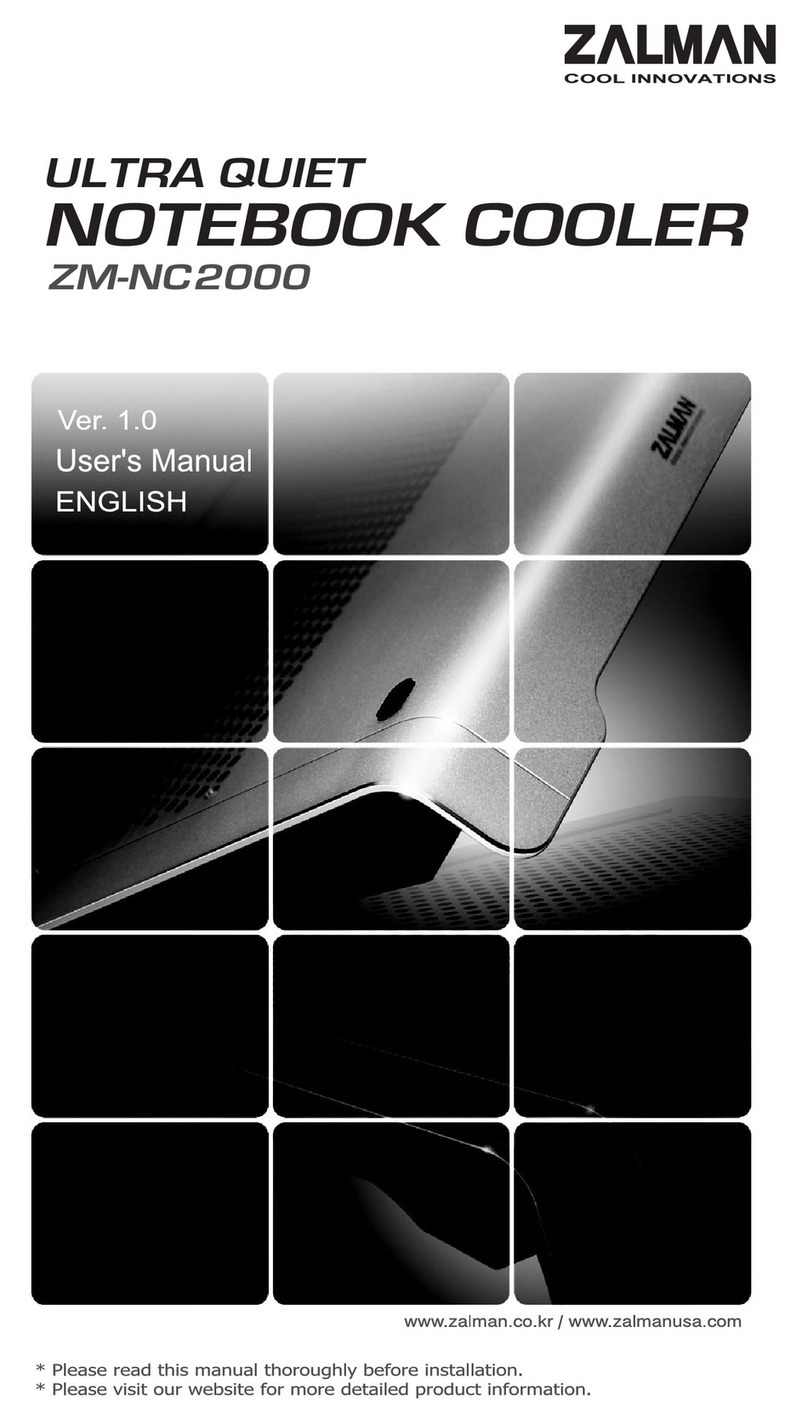 ZALMAN ZM-NC2000 user manual