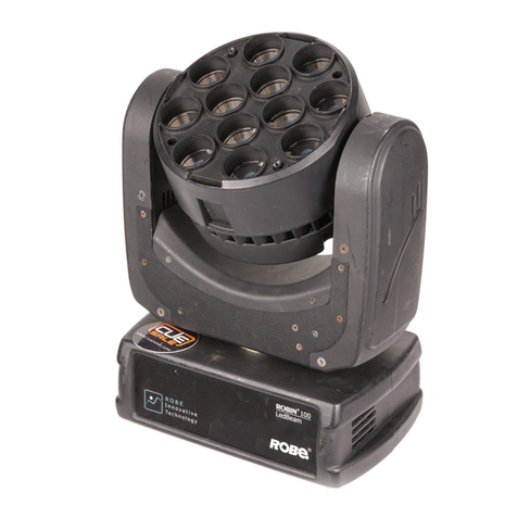 Robe Robin 100 LEDBeam Wireless DMX CRMX user manual