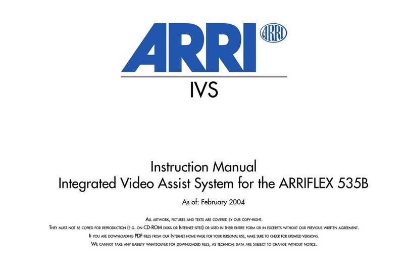 ARRI IVS User manual