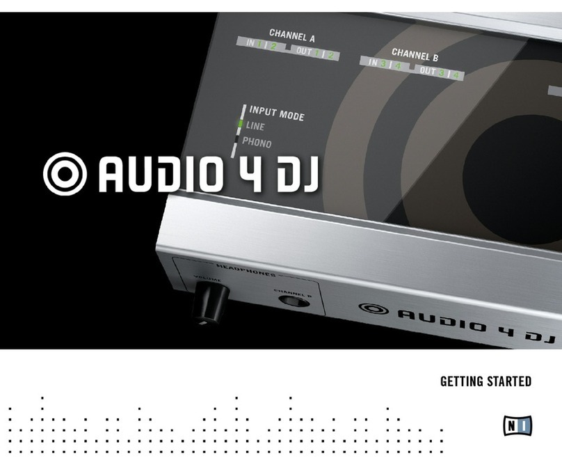 Native Instruments Audio 4 DJ user manual