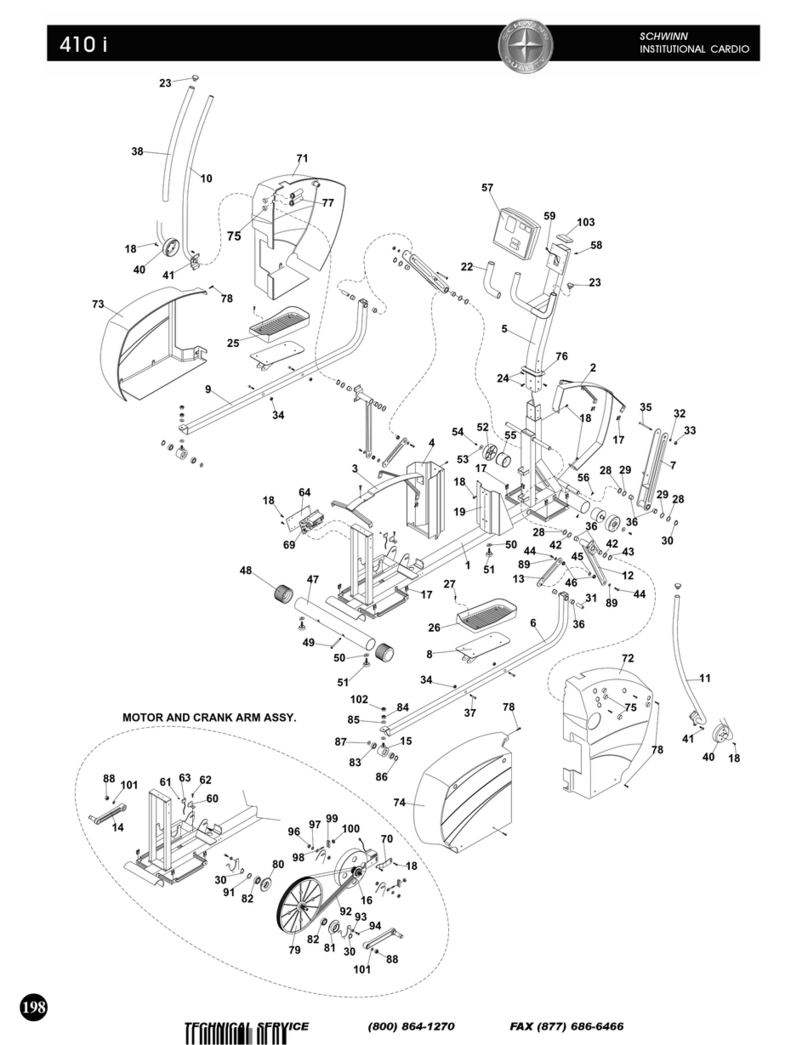Schwinn 410 i User manual
