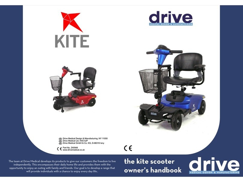 Drive Medical Kite Owner's handbook