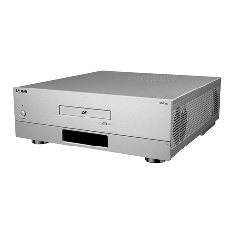 ZALMAN HD135 User manual ZALMAN HD135 User manual