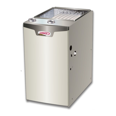 Lennox SLP98UHV SERIES Installation and operation manual