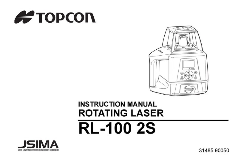 Topcon RL-100 2S User manual