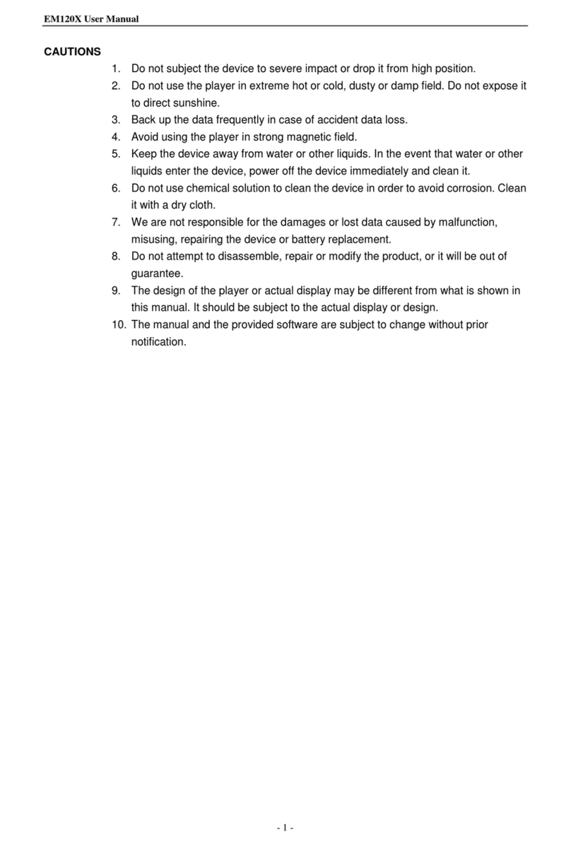 ACME EM120X user manual