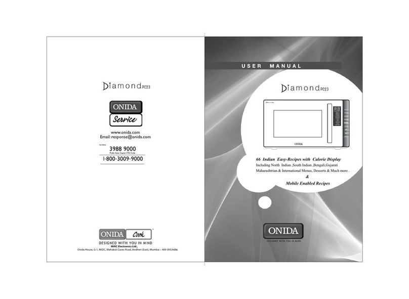 Onida Diamond PC23 user manual