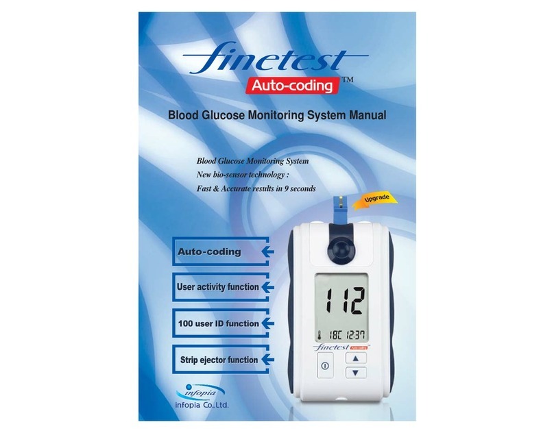 Infopia Finetest Auto-coding User manual