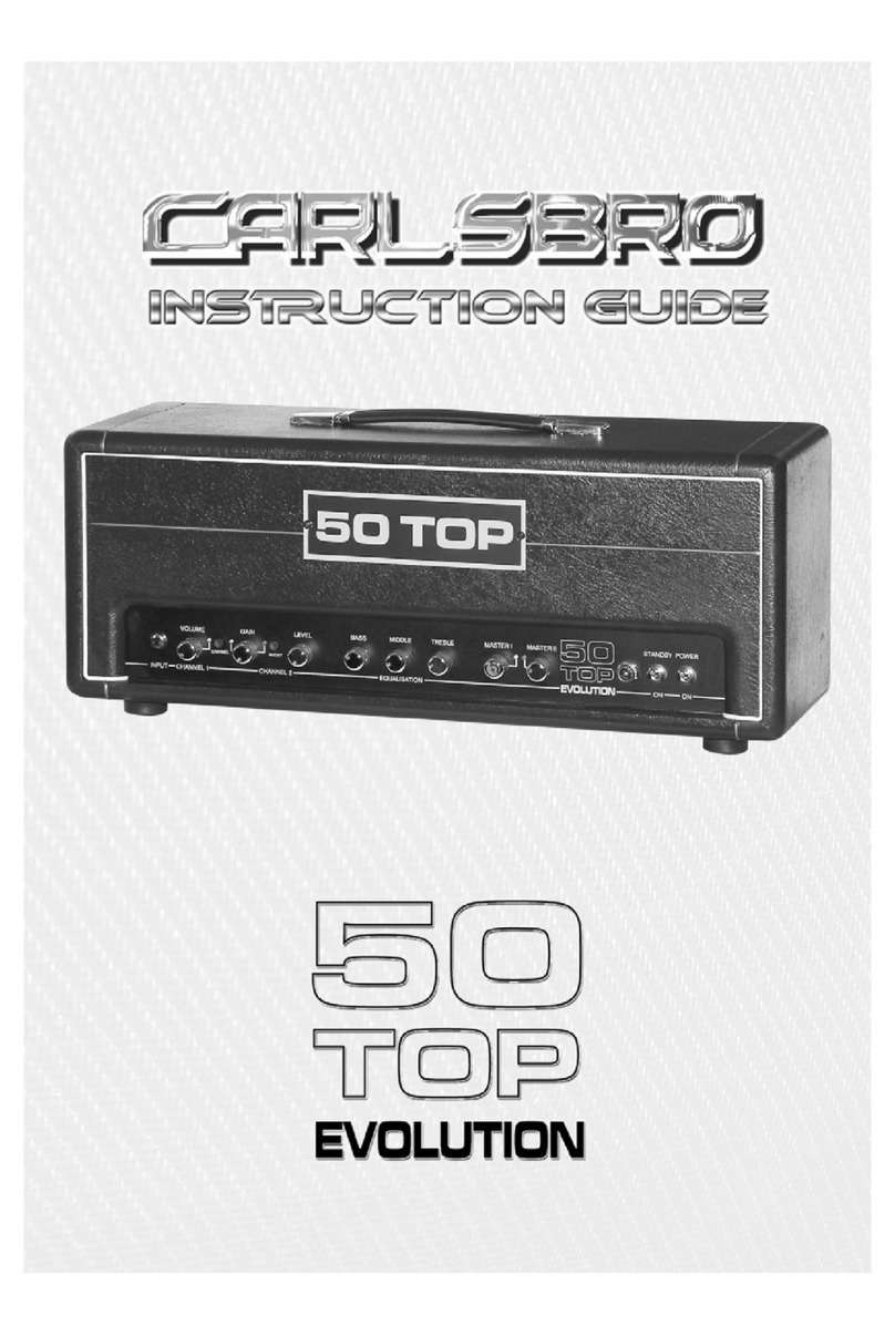Carlsbro 50 TOP EVOLUTION Manual