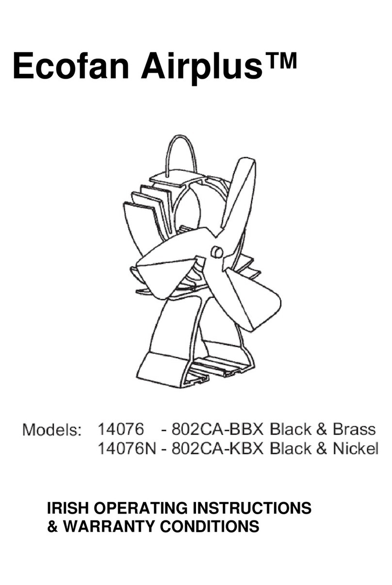 Ecofan 14076 Operating instructions & warranty conditions Ecofan 14076 Operating instructions & warranty conditions