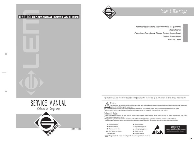 LEM P1000 Service manual