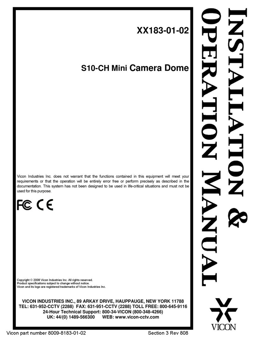 Vicon S10-CH Mini User manual Vicon S10-CH Mini User manual