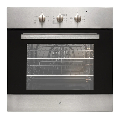 ARC Appliances AOF6SE1 Installation and operation manual