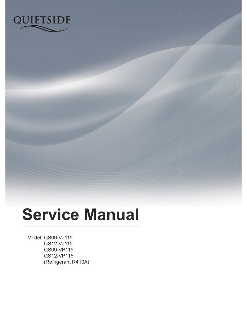 Quietside QS09-VP115 User manual Quietside QS09-VP115 User manual