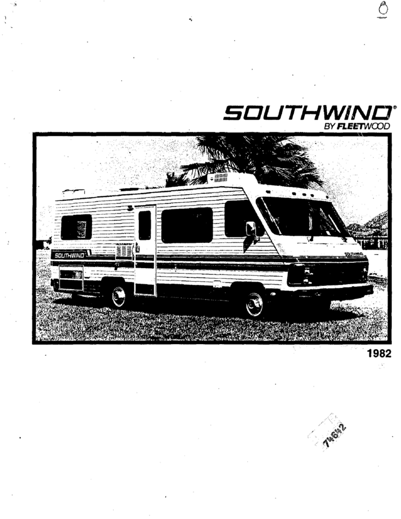 Fleetwood Southwind 1982 User manual