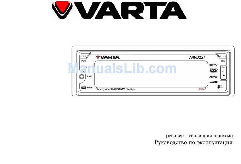 Varta V-AVD22T instruction manual