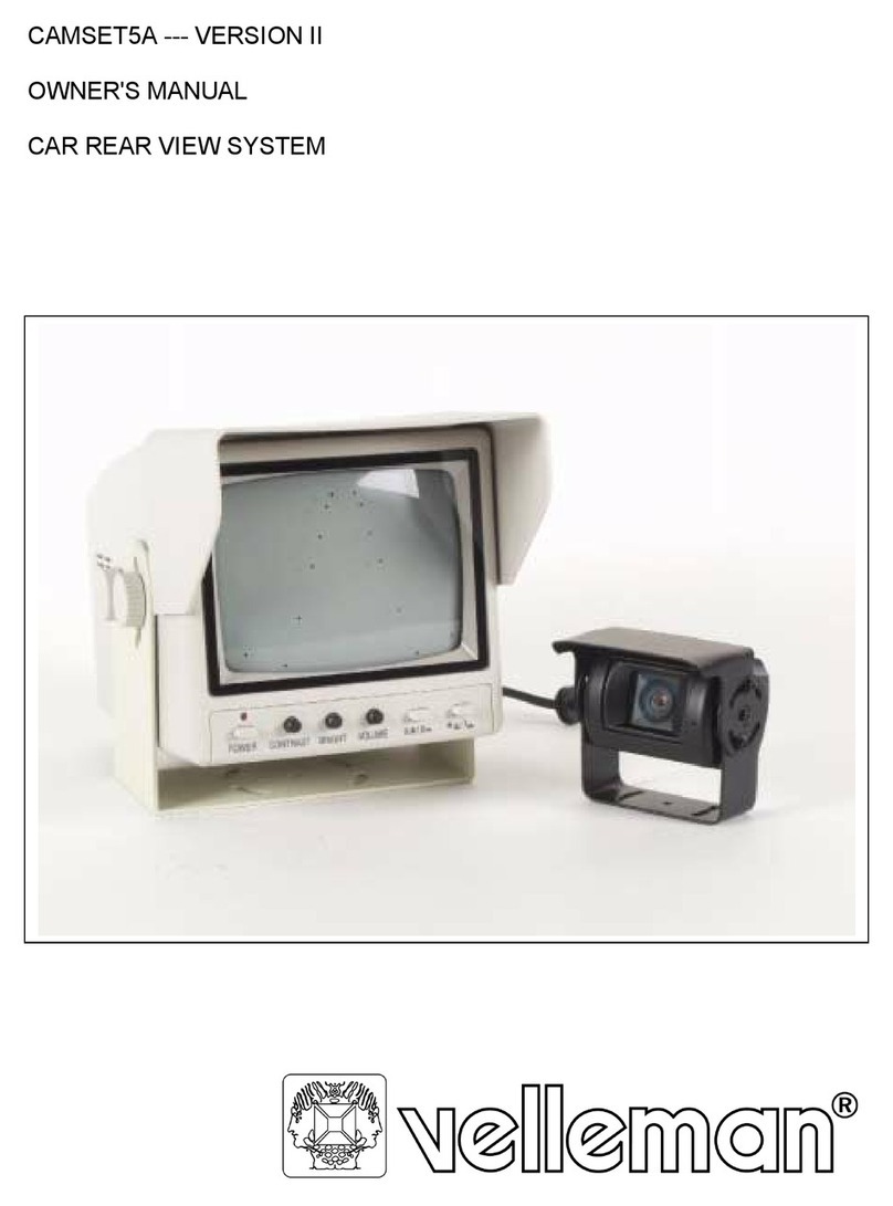Velleman CAMSET5A owner's manual