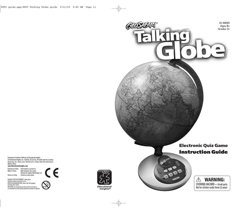 Educational Insights GeoSafari Talking Globe Manual