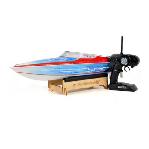 Pro Boat Formula Fastech 26 Brushless EP Deep-V Boat User manual