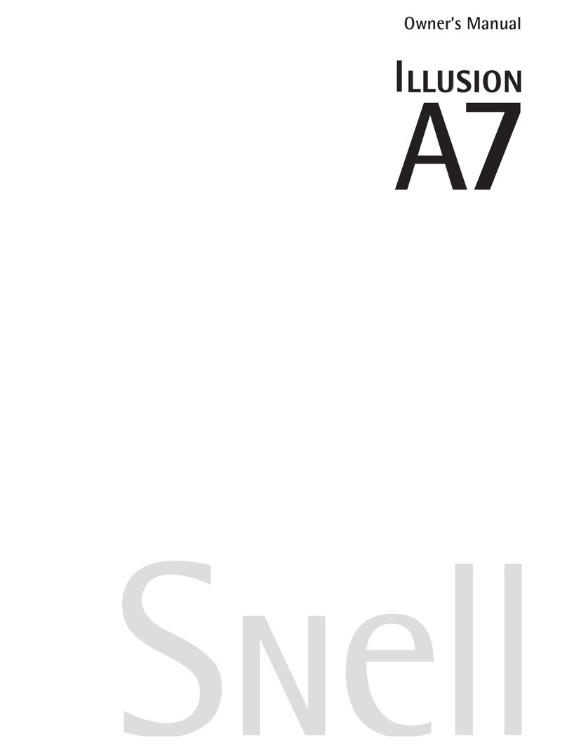 Snell Illusion A User manual Snell Illusion A User manual