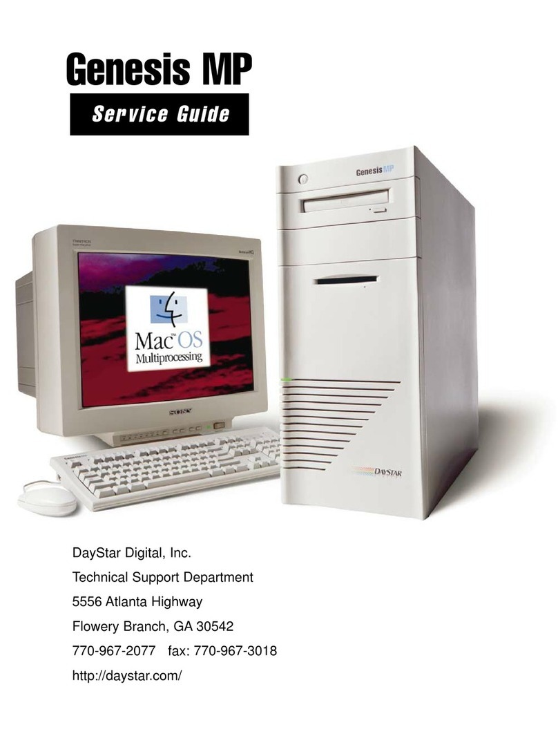 DayStar Digital Genesis MP User manual
