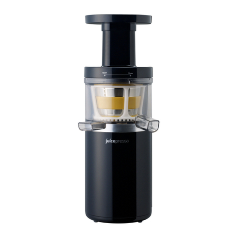 Coway Juicepresso CJP-01 user manual