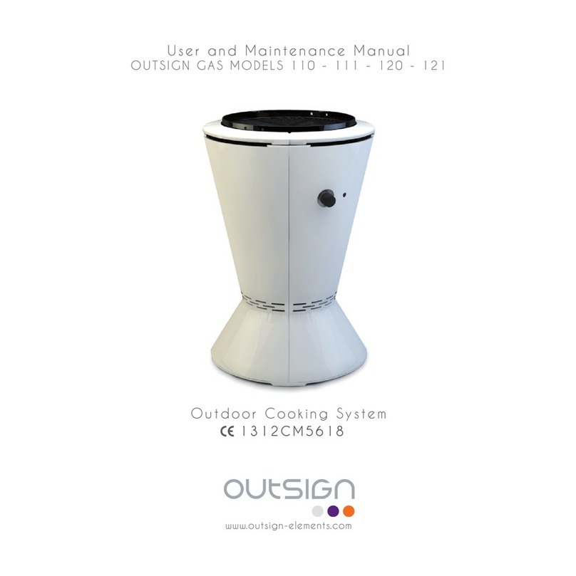 Outsign 110 User manual