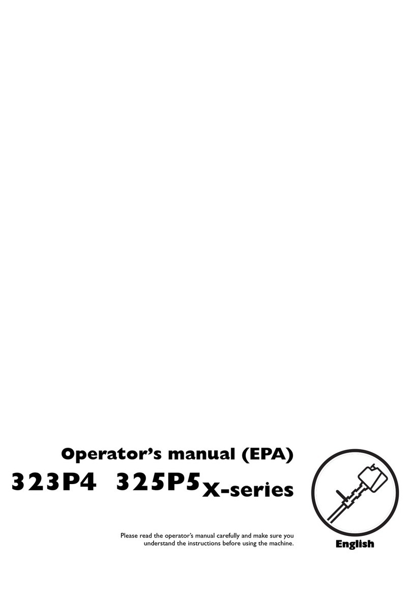 Husqvarna 325P5X-series User manual
