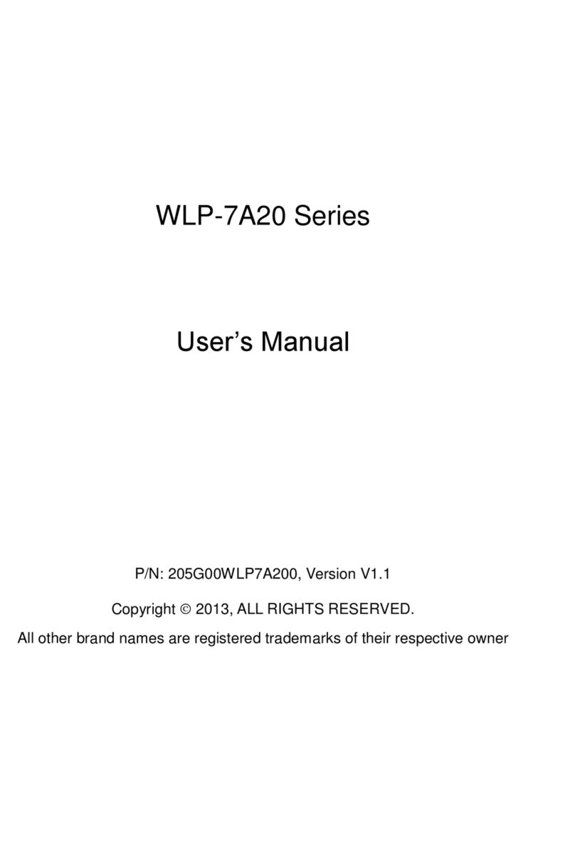 Wincomm WLP-7A20 Series User manual