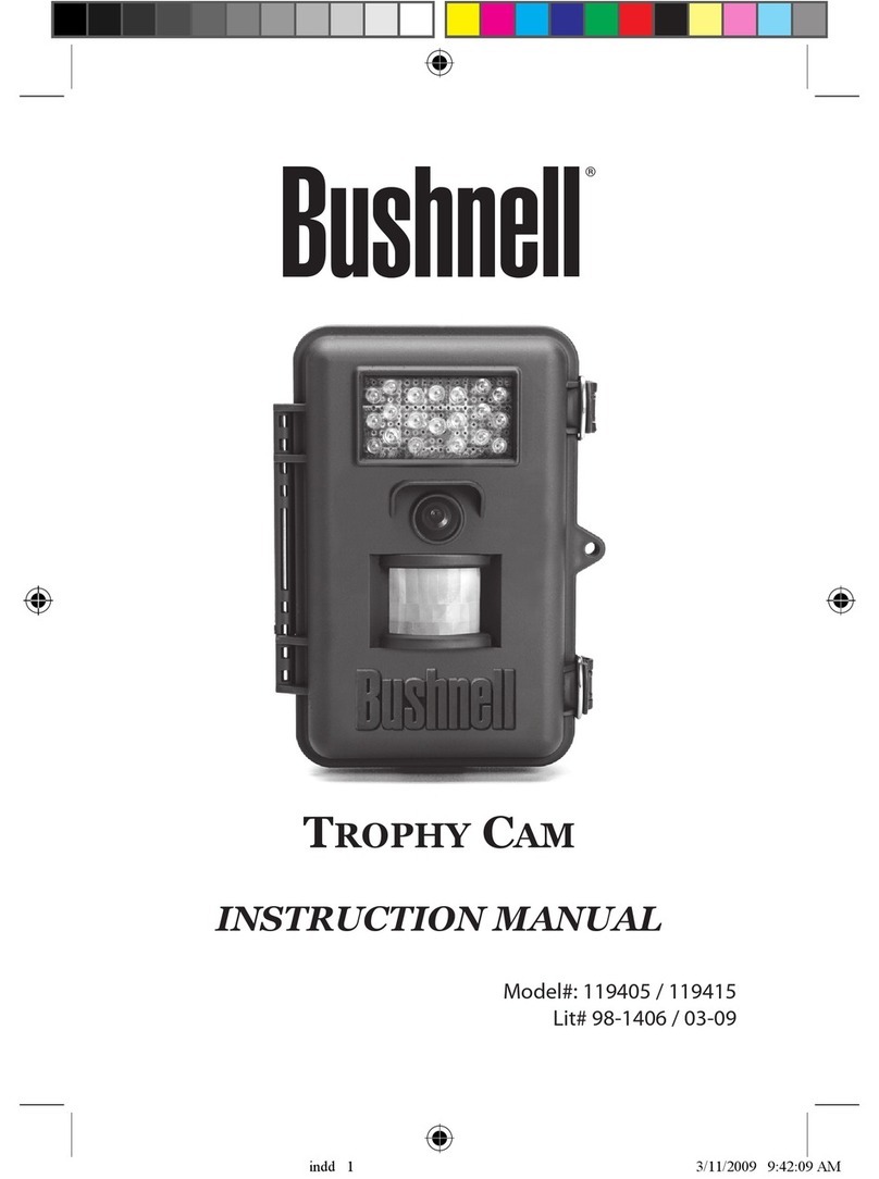 Bushnell TROPHY CAM instruction manual