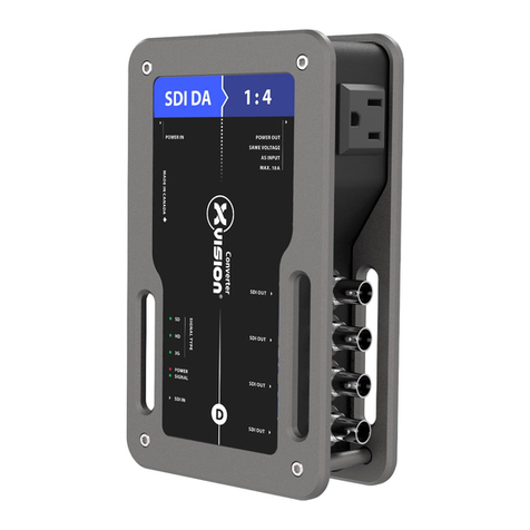 X-Vision 4 Channel Standalone DVR User manual