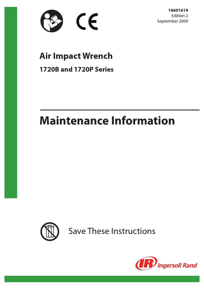Ingersoll-Rand 1720B series instructions
